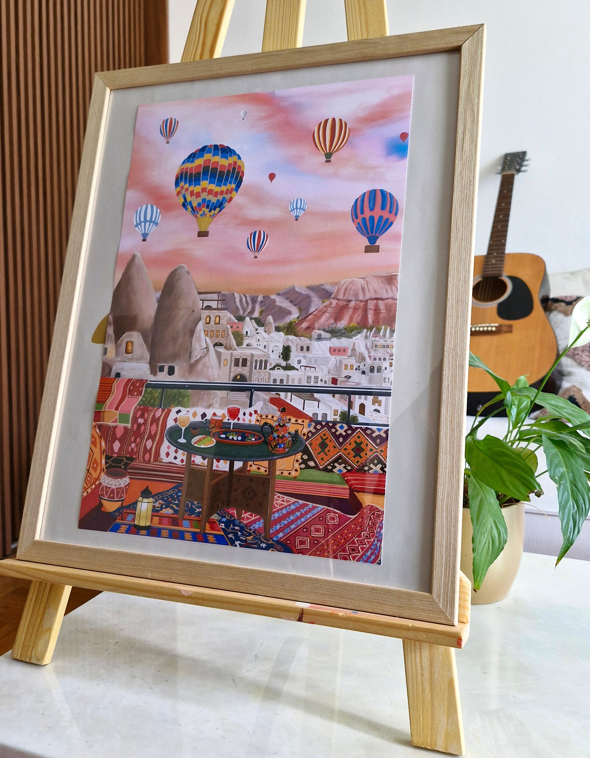 Cappadocia, Turkey, Travel Art Poster