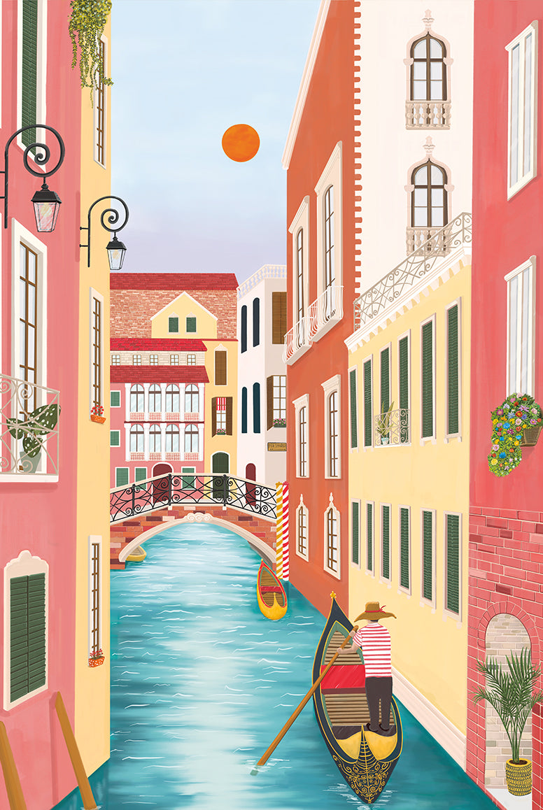 Venice, Italy Travel Art Poster