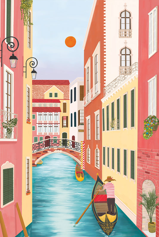 Venice, Italy Travel Art Poster